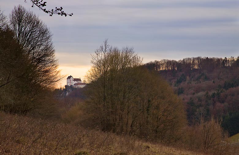 Burg Egloffstein im Herbst